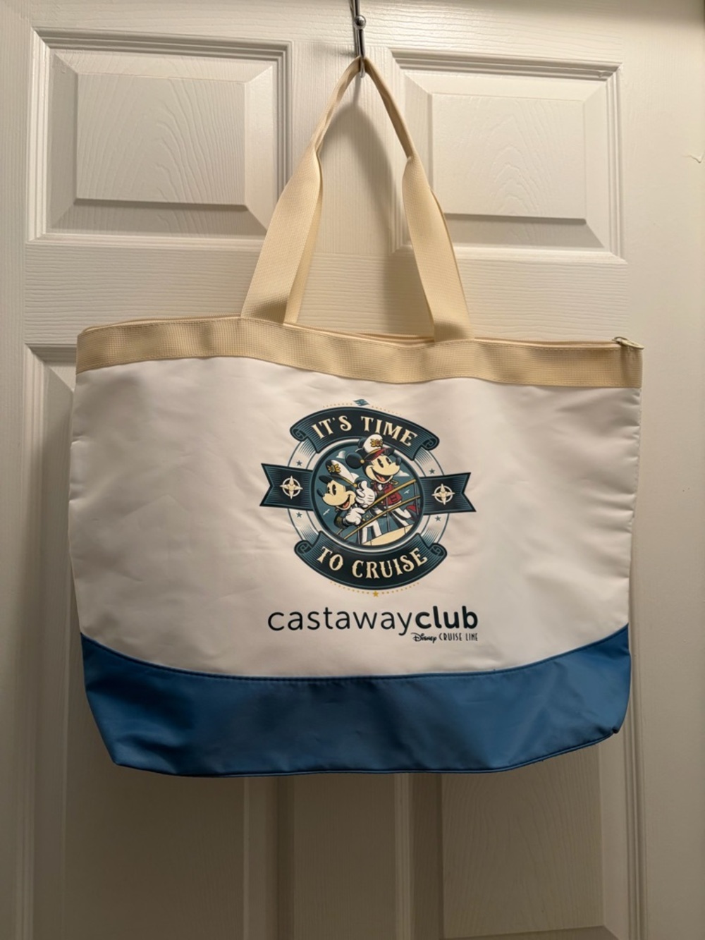 Disney Cruise Line Castaway Club Mickey Minnie Cruise Tote Bag